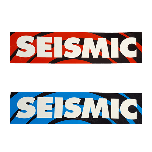 サイズミック バーステッカー  / Seismic BarSticker