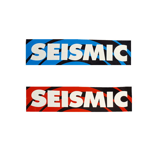 サイズミック バーステッカー スモール / Seismic BarSticker Small