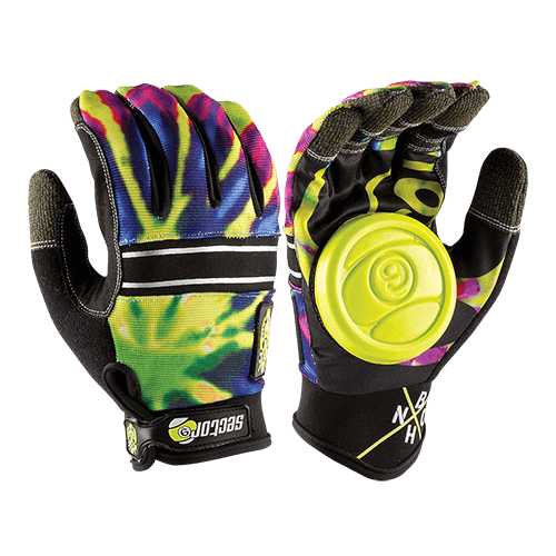 セクターナインスケートボード スライドグローブ ライム / Sector9 Slide Gloves