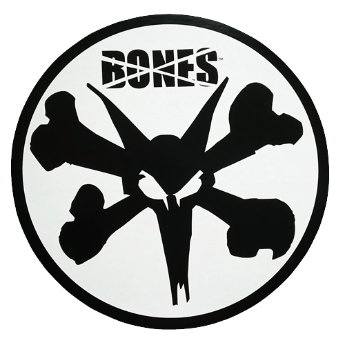 RatBones Sticker White Large   / ラットボーンズ ステッカー 白 大