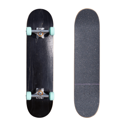 ズールー ストリートスケートボード 7.5 ブラック / Zulu Skateboard 7.5