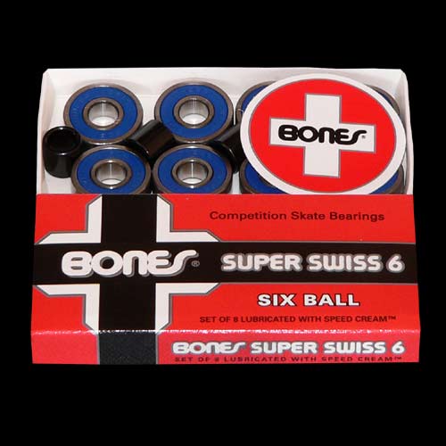 ボーンズベアリング スーパースイス 6ボール / Bones Super Swiss 6 ball