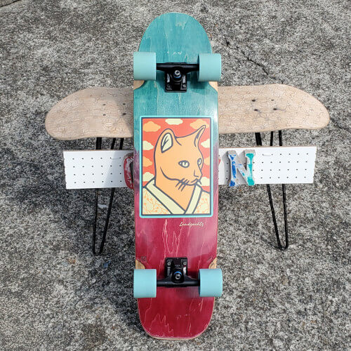 中古 ランドヤッツロングボード ラリーキャット コンプリート / Used Longboard