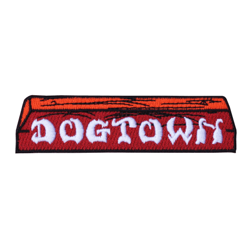 ドッグタウンスケートボード レッドカーブ ワッペン / Dogtown Skates Patch