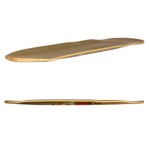 KROOKED ZIP ZIIIIIIIINGER LONGBOARD DECK (7.7 x 35.75inch