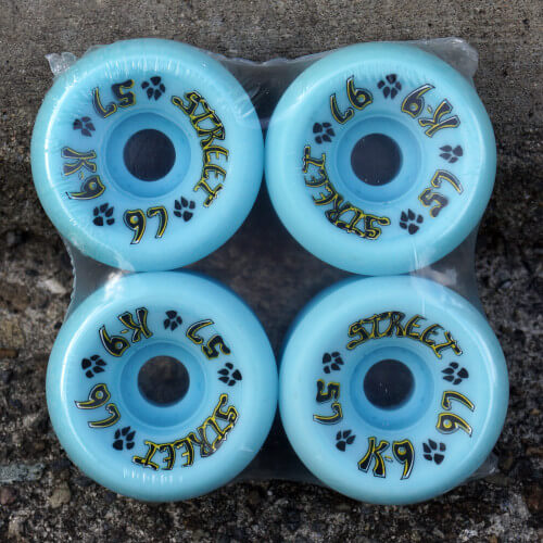 ドッグタウン K9ウィール 80s ストリート 97A 57mm ブルー