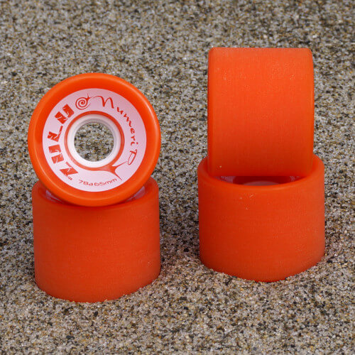 ズールーウィール ヌメリップ 78A 65mm オレンジ / Zulu Wheels
