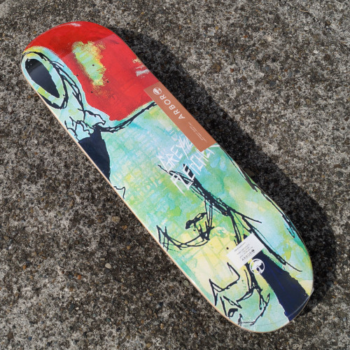 ARBOR スケートボード グラフィックデザイン Arbor Street Ink 8.5