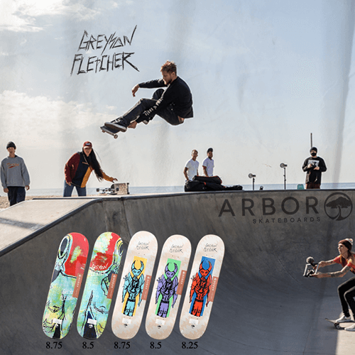 アーバースケートボード グレイソン・フレッチャー ダークサイダー8.75