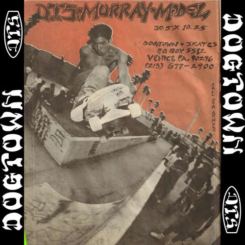 ドッグタウン スケートボード アーロンマレー復刻デッキ ピンク