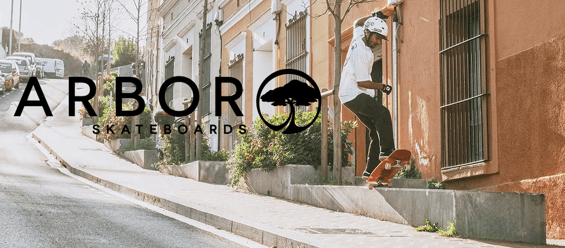 ArborSkateboardはクルーザーからダウンヒルまで高級スケートボードメーカーのアーバー